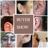 ZS 6-13PCS/LOT 16G Stainless Steel Lip Labret Piercing Set Crystal Monroe Lip Stud Ear Tragus Helix Cartilage Piercing 6/8/10mm - Image 6