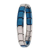 Women's Jewelry 9mm Width Itanlian Elastic Charm Bracelet Stainless Steel Bangle ST - Image 17