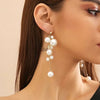 Elegant Imitation Pearl Ball Tassels Drop Earrings for Women Ladies Long Earring Hanging Accessories Jewelry - Image 1