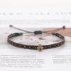 Handmade Cloth Fabric Bracelet for Women with Braided Design CZ Heart Love Evil Eye Jewelry Gift - Image 13