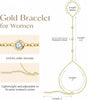 Gold Hand Chain for Women Gold Plated Bracelets for Women Silver Bracelets Hand Chain, Silver Jewelry Gifts for Women Christmas - Image 6