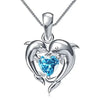 High End Geometric Design Love Cube Zircon Necklace with Removable Round Zircon Jewelry Elegant Daily Accessories - Image 21