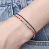 Rhinestone Elastic Bracelet Women Shiny Colorful Crystal Bangles Adjustable Layered Stackable Bracelet Wristband Jewelry - Image 27