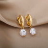 Heart Stainless Steel Earrings for Women Zircon Gold Color Hoop Earring Aesthetic Ear Piercing Jewelry Accessories - Image 11
