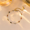 316L Stainless Steel Jewelry Stone Mix And Match Fixed Type Beading Necklaces Bracelet Anklet For Women - Image 5