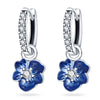 Women's Silver Snowflake Christmas Sparkling Zircon Winter Earrings Fit For Engagement Parties Jewelry - Image 50