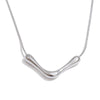 Minimalist Stainless Steel Pendant Necklace Gold Pvd Plated Metal Individualistic Collar Jewelry - Image 8
