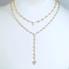 Geometric CZ Station Link Chain Choker Sexy Long Lariat Women Necklace Iced Out Zirconia Jewelry - Image 4