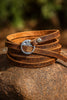 Vintage Bohemian Style Jewelery Multilayer Wrap Leather Bracelet For Men And Women Embossing Letter Bracelets - Image 1