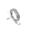 1PC Stainless Steel Thumb Rings Ladies Mens Toe Rings Adjustable Open Band Simple Womens Ring - Image 10