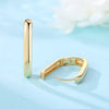 U Shape Hoop Earrings in Many Styles - Image 3
