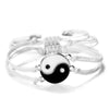 Two-Piece Braided Bracelet Set with Yin-Yang Motif - Image 11
