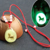 Chinese Style 12 Zodiac Pendant Necklaces Luminous Crystal Animal Necklace Man Woman Adjustable Red Rope Chain Jewelry Gift - Image 11