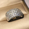 Micro Paved 5 Lines CZ Ring for Women Bling Bling Female Ring Party Engagement Wedding Bands Jewelry - Image 10