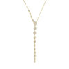 Sparking Sexy Star Charm Y Shape Long Necklace For Women Gold Color Plated Lariat Tiny Chain Wedding Jewelry - Image 17