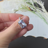 Silver Open Finger Ring Golden Clear CZ Square Droplet Geometric Punk For Women Jewelry Gift - Image 51