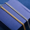 Cute Stainless Steel Necklace Link Wheat Chain for Women Silver and Gold Color Plated Neck Choker Metal Jewelry Accessories Gift - Image 2