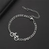 Bicycle Bracelets Cycling Sports Women Men Gifts Stainless Steel Pendant Foot Chain Hand Chain Anklets Bangle Jewelry - Image 8