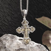 Vintage Gothic Skull Jesus Cross Pendant Necklace Catholic Jewelry for Men Punk Religious Amulet Necklace - Image 19