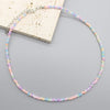 Simple Seed Beads Choker Women Korean Charm Colorful Handmade Boho Collar Chain Neck Necklace Jewelry Gift - Image 2