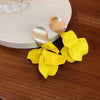 Bohemian Colorful Flower Earrings For Women Petal Pendant Earrings Party Drop Earrrings Jewelry Y2k Accessories A - Image 20