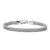 Stainless Steel Ankle Bracelet for Women: Exquisitely Woven Mesh Design, Chunky Chain, Summer Beach Style, Jewellery Gift - Image 5