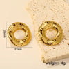 Shell Water Drop Golden Imitaiton Pearl Women Stud Earrings Stainless Steel Heart Female Earring Elegant Jewelry Gifts - Image 26