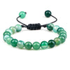 Braided Stone Bead Bracelet with Multiple Bead Sizes - Image 11