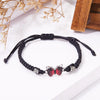 Woven Butterfly Flower Cord Bracelet with Adjustable Length - Image 30