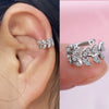 1Pc Geometry Crystal CZ Leaf Clip Earring For Women Without Piercing Punk Vintage Star Ear Cuff Wrap Adjustable Jewelry - Image 13