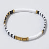 Colorful Tila Bead Bracelet with Contrasting Patterns - Image 11