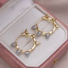 Ball-Detail Stud Earrings with Multiple Color and Finish Options - Image 28