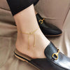 Ankle Bracelets for Women Adjustable Stainless Steel Chain Anklet Bracelet Thin Chain Anklet Summer Beach Jewelry - Image 2