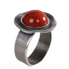 Xiyanik Ethnic Style Thai Silver Southern Red Adjustable Rings For Men Women Retro Jewelry Gift Party - Image 5