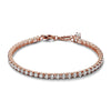 Silver Cubic Zircon Oxide Bracelet For Women Trinkets Simple Engagement Wedding Charm Jewelry Gift - Image 9