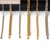 Stainless Steel Couple Men/Woman Bracelets Curb Cuban Link Chains On Hand Rock Bracelet Wrist Jewelry Gifts - Image 6