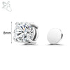 ZS 1 Piece Magnetic Clip-on Earrings Star Heart Shape CZ Crystal Ear Clip No Piercing Ear Stud No Pierced Earring Jewelry 4-8MM - Image 29