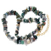 Blue Stone Choker Necklace Irregular Gravel Aquamarines Crystal Quartz Chip Beads Necklace For Women Jewelry - Image 8
