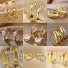 1Pair Crystal Heart Tragus Hoop Earring For Women Girls Huggie Earring For Cartilage Helix Piercing Jewelry Lobe Hoops - Image 2