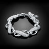 Noble Silver Chain Bracelet For Women Men Charm Party Gift Wedding party Jewelry - Image 15