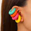 4Pc/set Vintage Geometric Clip Earring Women Glossy C Shape No Piercing Fake Cartilage Ear Cuff Jewelry Accessories - Image 7
