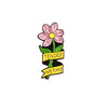 Cartoon Flower Enamel Pin Lapel Brooch Rose Star Flare Violet Peach Blossom Peony Lotus Rose Osmanthus Badge Jewelry Friend Gift - Image 9