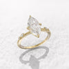 Crystal Marquise Cubic Zirconia Rings for Women Thin Ring Engagement Wedding Accessories Statement Jewelry - Image 8