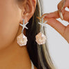 Boho Starfish Imitation Pearl Drop Earrings for Women Sea Star Dangle Earrings Summer Beach Party Jewelry Gift - Image 12