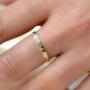 Waterpoof Stainless Steel Sunlight Stackable Ring for Women Jewelry Gift - Image 4