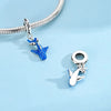Silver Charms Beads Luminous Whale Shark Heart Dolphin Starry Sky Fish Charm Fit Bracelet Jewelry Gift - Image 6