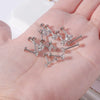 10Pcs/Lot 16G Stainless Steel Earrings Labret Lip Studs Set 2/3/4/5MM CZ Crystal Ear Cartilage Tragus Piercings Piercing Jewelry - Image 10