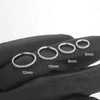 1pcs 6/8/10/12mm Steel Zircon Hoop Earrings for Women Cartilage Small Helix Piercing Tragus Piercing Jewelry - Image 2