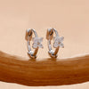 Stainless Steel Huggie Hoop Earrings for Women Mom Simple Gold Color Flowers Cartilage Piercing Earring Wedding Jewelry Gift - Image 13