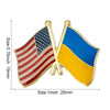 Ukraine Flag Badge Brooch Natinal Lapel Pins Flag Lapel Pins Country Flag Badge - Image 20